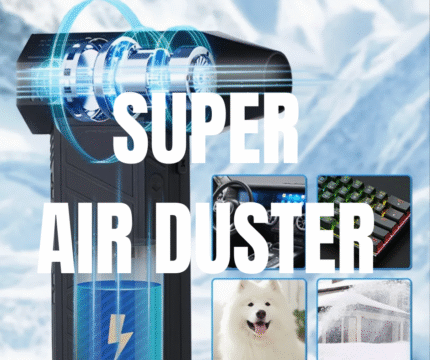 Mini Turbo Jet Fan Long-lasting Rechargeable Fan 140000RPM 4000mAh Brushless Motor Handheld