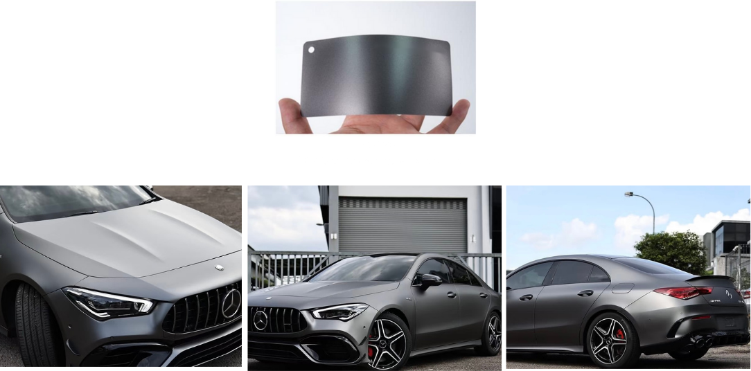 Protection Film(PPF) 1.52M17M PXPL COLOR FILM Ultra-Matte Series-AMG Mountain Grey - 图片 1