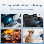 Mini Turbo Jet Fan Long-lasting Rechargeable Fan 140000RPM 4000mAh Brushless Motor Handheld - Image 2